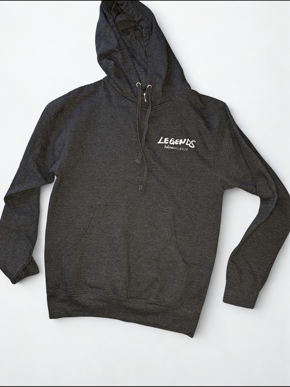 Kelsea Ballerini Legends Graphic Hoodie Small Gray Pullover Sweatshirt